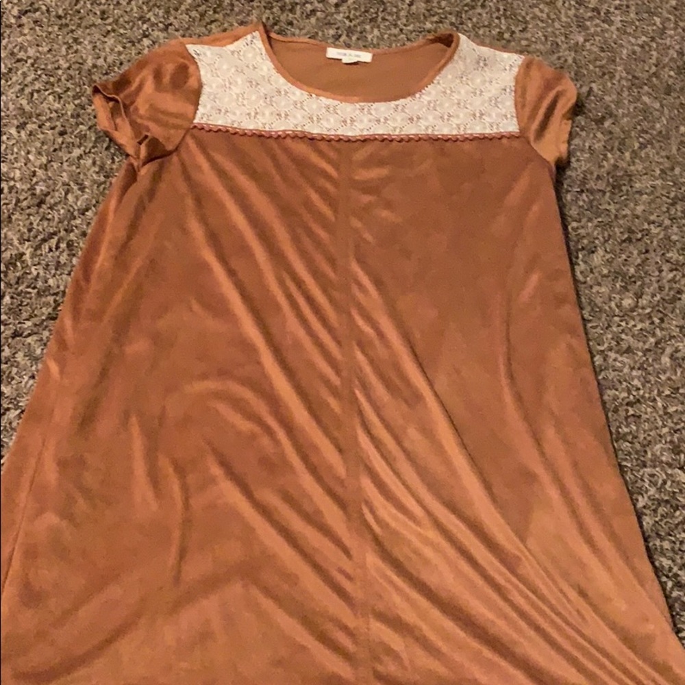 Taylor and sage brown dress